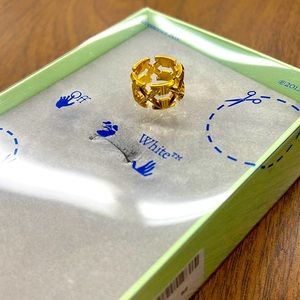 Off-White Arrows Ring (Authentic)